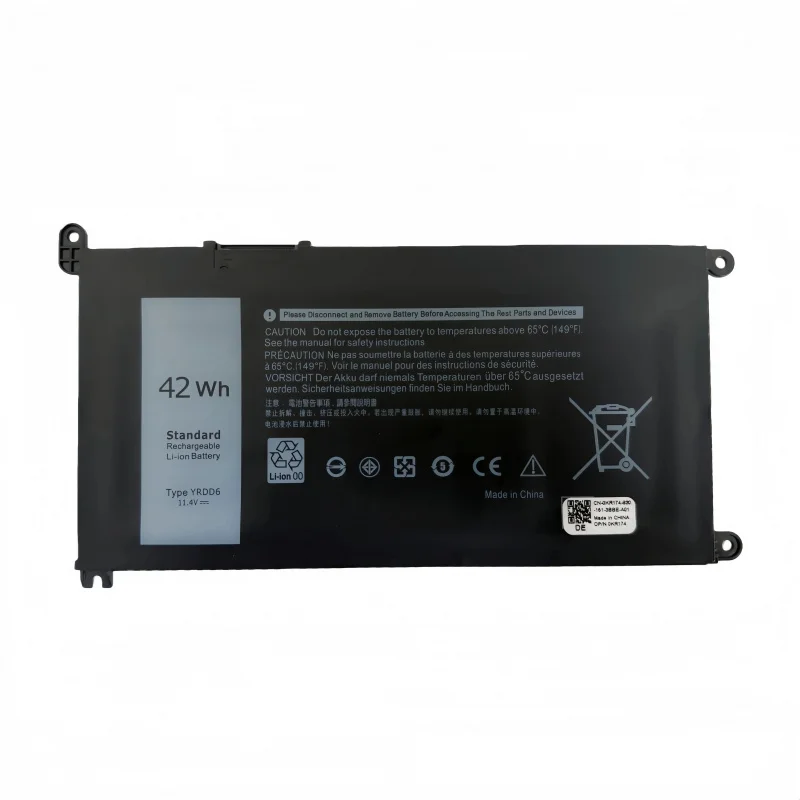 

Аккумулятор YRDD6 для DELL Inspiron 5482 5480 5481 5485 5491 5591 5593 3583 3310 2-in-1 3493 3582 3593 3793 5584 5493
