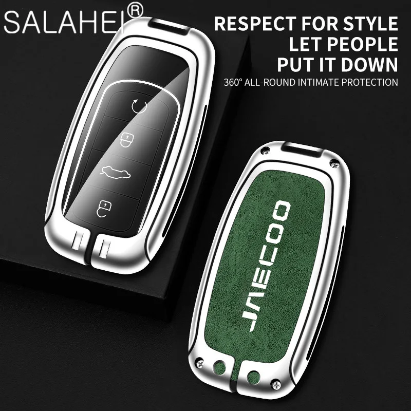 

For Chery Jaecoo J7 J8 7 Tiggo 8plus 8 5 Plus 7pro Max Omoda 5 C5 Zinc Alloy Car Remote Key Case Cover Protective Shell Accessoy