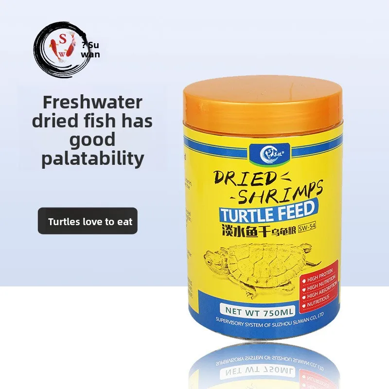 

SW Multi-Pet Food with Dried Fish - for Turtles, Hamsters & Cats (Red-Eared Sliders, Aquatic Turtles & Small Pets)