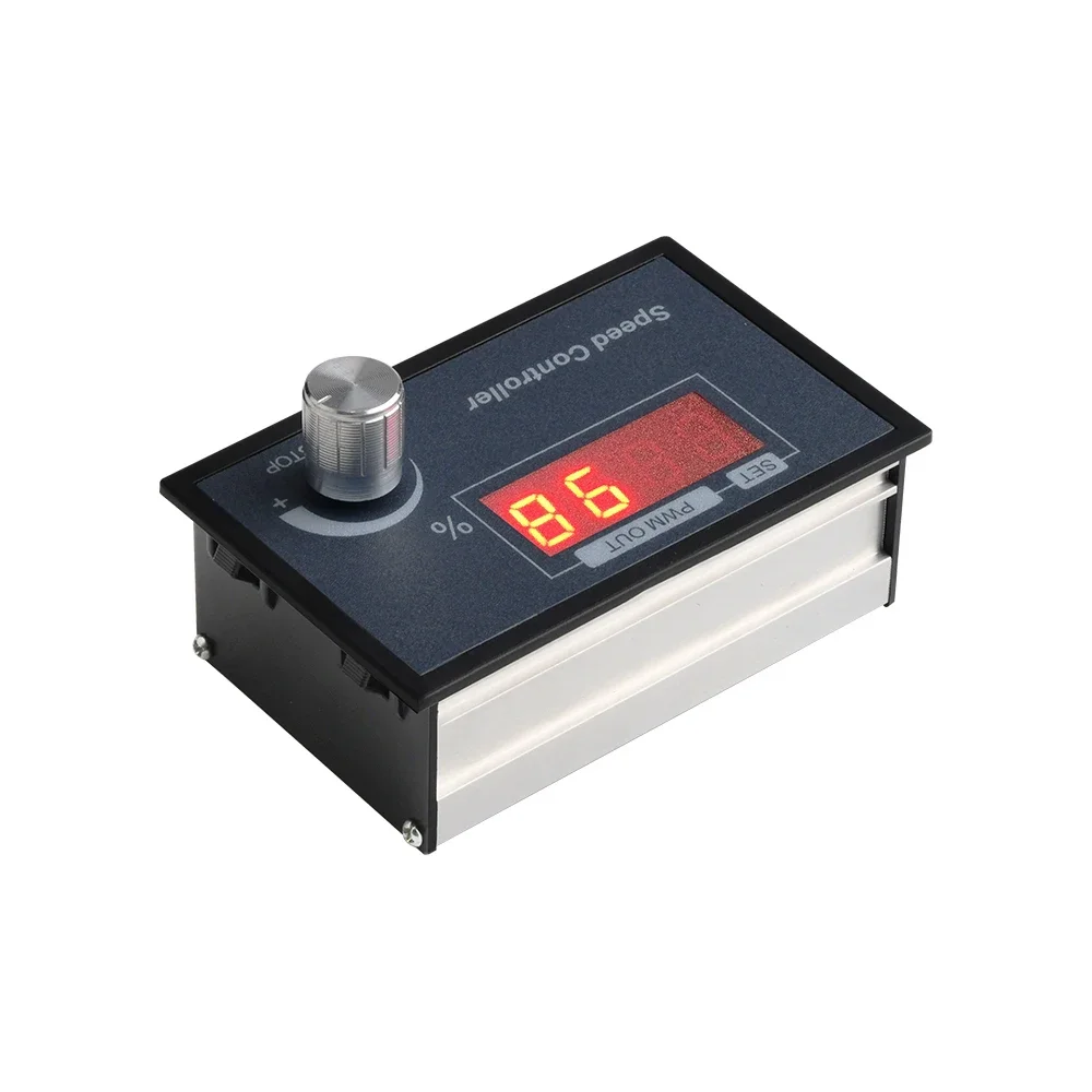 PWM Motor Speed Controller DC 6-60V with Encoder Knob Adjustable Frequency Driver Module for Industrial Motors CNC Machine image 6