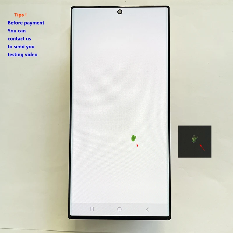 NONE Mit Mängel Display Für Samsung S23 Ultra LCD Touch Screen Display Für Samsung S23Ultra 5G S918 S918B S918U LCD Kein Rahmen 5