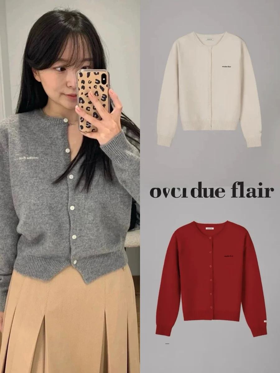 

Новинка! Женский вязаный шерстяной кардиган в корейском стиле, приталенный, с длинным рукавом, V-образным вырезом, на пуговицах, однотонный.