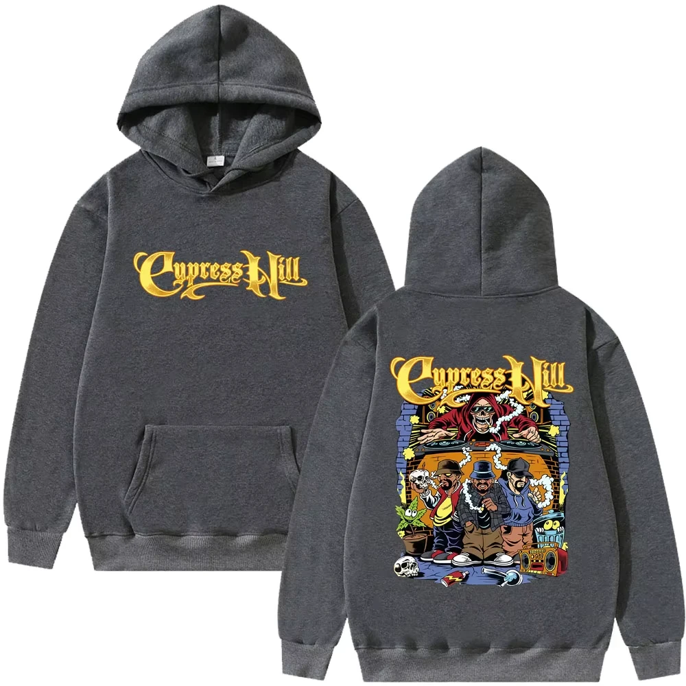 مغني الراب السرو هيل هوديي الهيكل العظمي الجرافيك البلوز الرجال النساء الهيب هوب الكرتون Vintage هوديس الذكور الاتجاه الشارع الشهير الخريف