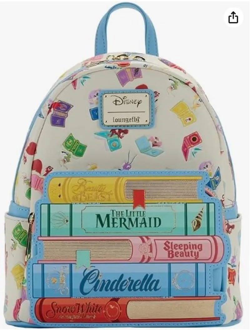 In Stock Loungefly Disney Eeyore Pooh Bear Mini Travel Backpack Cute Cartoon Character Lady Phone Bag Student Kids Gifts
