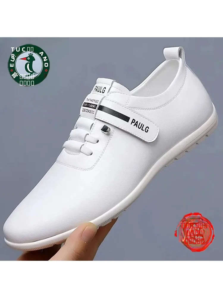 

Мужские повседневные кожаные кроссовки EUROTUCANO: дышащие, мягкие, универсальные, модные, трендовые, низкие кеды в европейском стиле Woodpecker