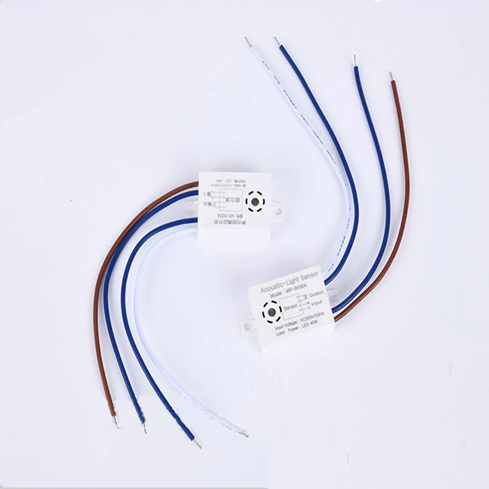 MRSK50A Heimwerker Smart Switch 220V Detektor Sound Voice Sensor Intelligente Auto On Off Sound Licht Control Sensor Schalter
