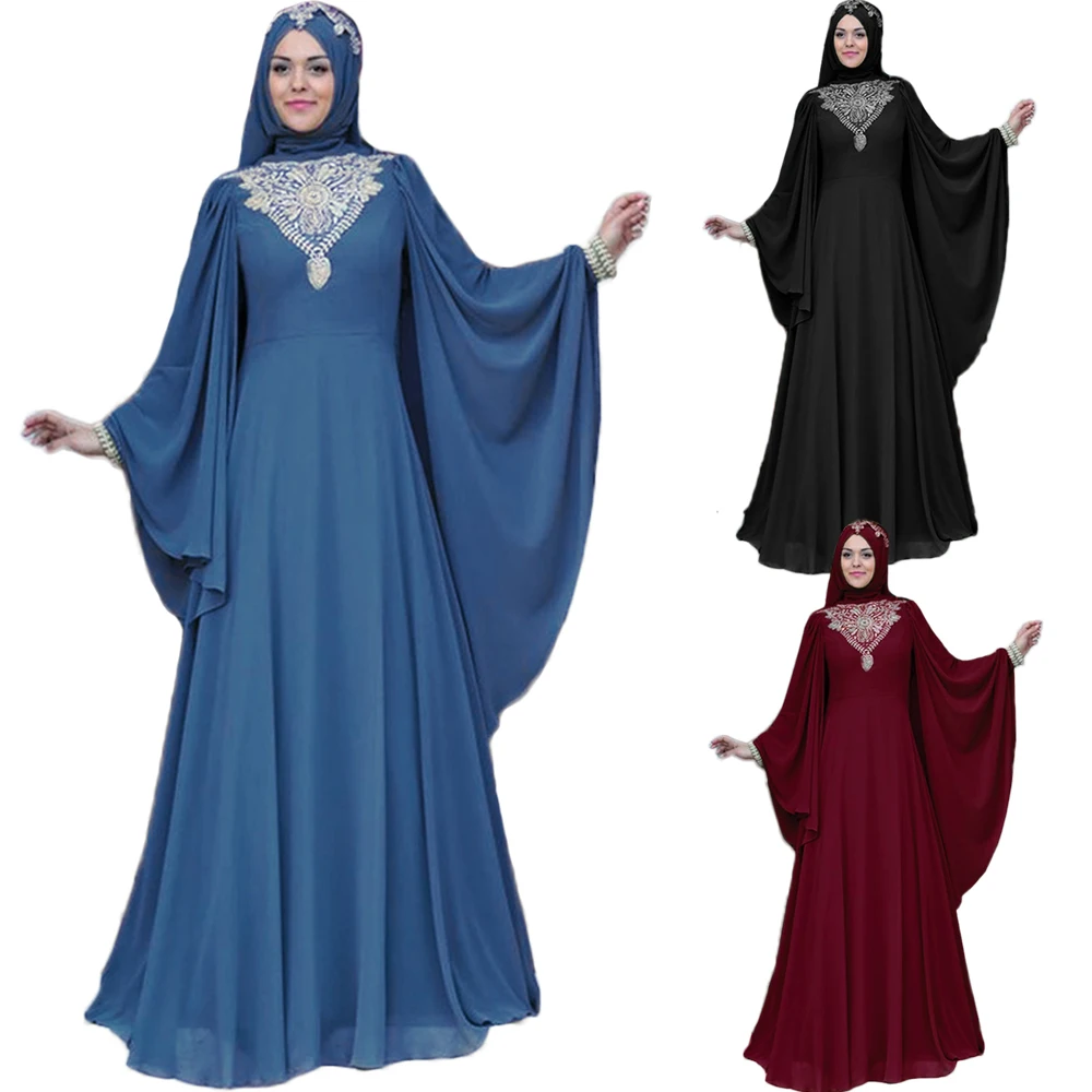 Imagem -03 - Vestidos de Festa Marroquinos Caftan para Mulheres Abayas Muçulmanas Wedding Kaftan Turkey Robe Dubai Árabe Islâmico Oriente Médio