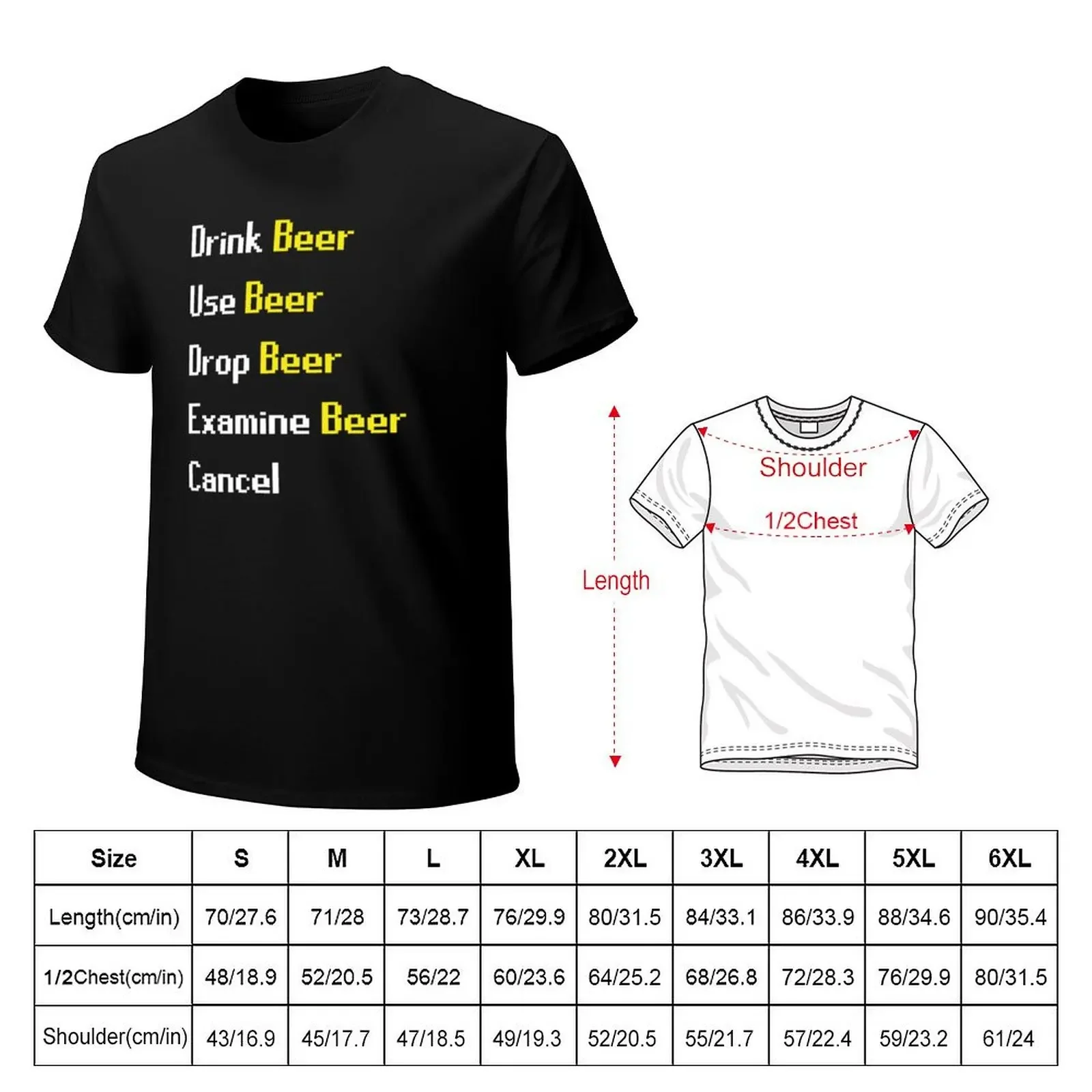 Runescape Beer Interaction T-Shirt