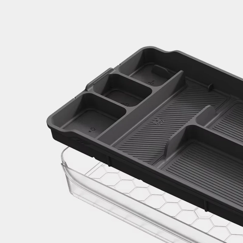 ل Lixiang L8 L9 تصفيف السيارة تحت صندوق تخزين التحكم المركزي مسند الذراع صندوق تخزين عناصر التخزين اكسسوارات السيارات المعدلة