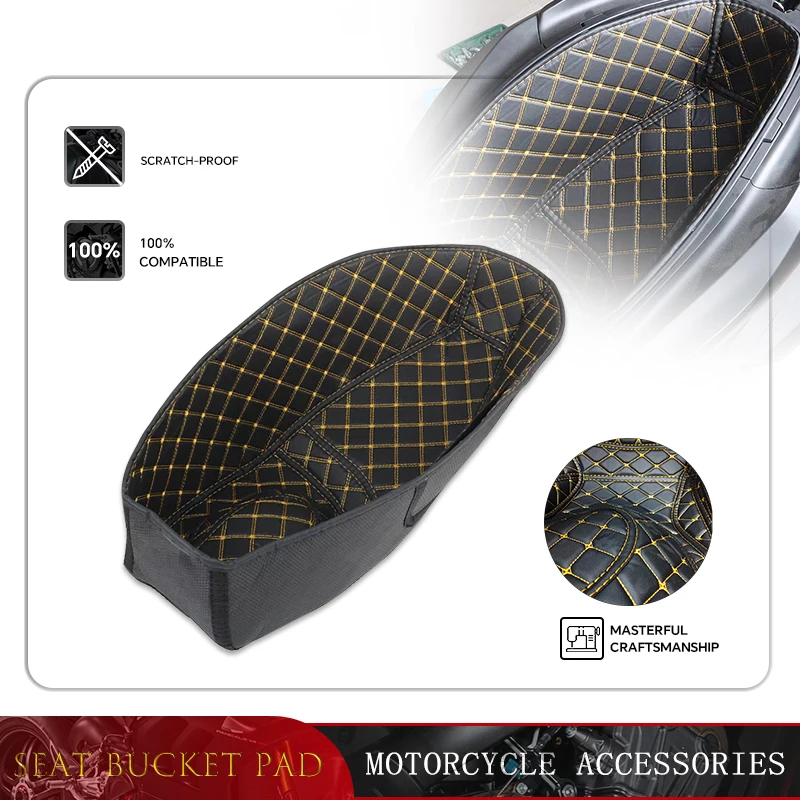 

NEW pcx160 pcx155 Seat Storage Box For PCX160 PCX155 2025 Motorcycle Leather Seat Luggage Cargo Liner Protector