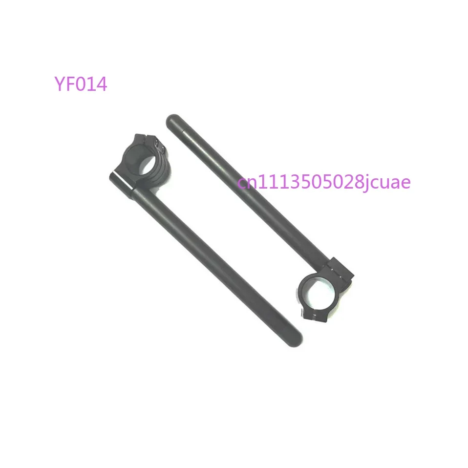 

41MM CNC Clip On Fork Handlebars Universal Racing Handlebar Grips Fit Motorcycle Cafe Racer Modification