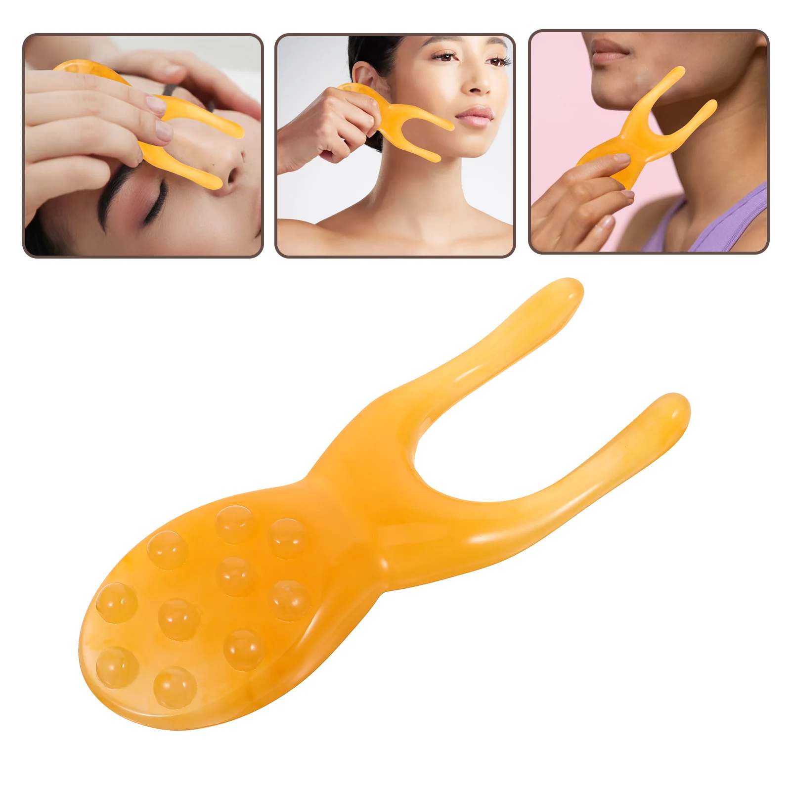 

Nose Massager Resin Made Wear-Resistant Material Compact Size for Facial Tools Relax Tension Fatigue Acupoint Scraper Guasha
