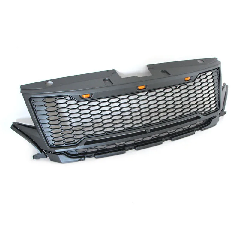 Good Quality ABS Front Middle Grill Racing Grills With LED Lights Fit For Ford Edge 2012-2015