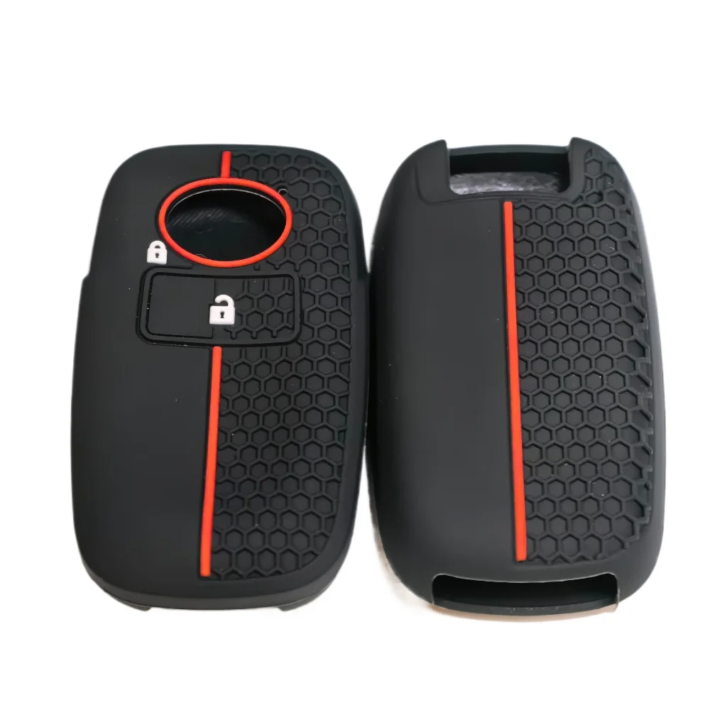 الأزياء الفاخرة لتويوتا ويغو رايز مفتاح القضية ل دايهاتسو روكي 2 أزرار غطاء السيارة حامل سلسلة مفاتيح اكسسوارات السيارات