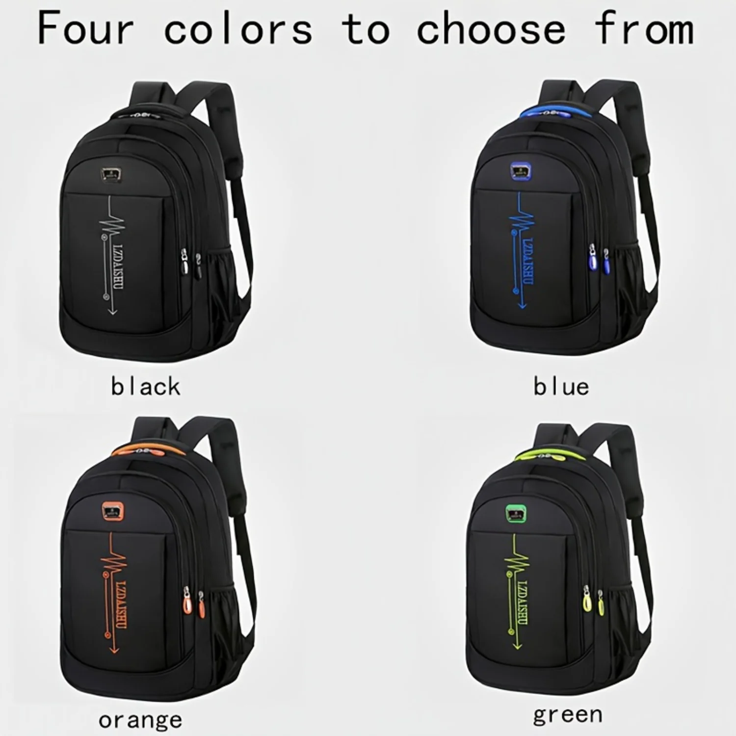 Mens Backpack-Large Capacity-Multipurpose for School, Travel & Tech Carrying