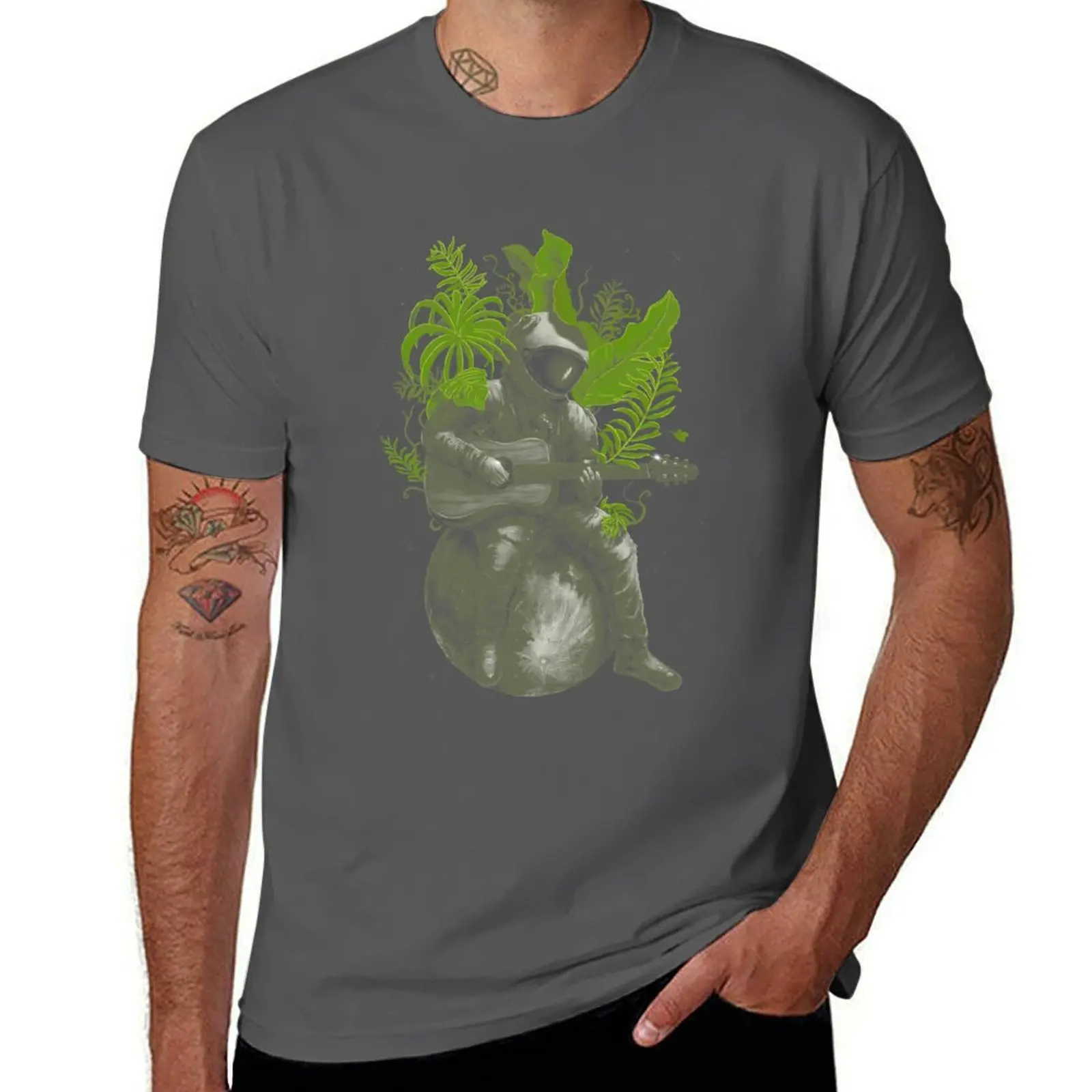 

Strum Astropical T-Shirt Daily Casual Short Sleeve Tee Shirt