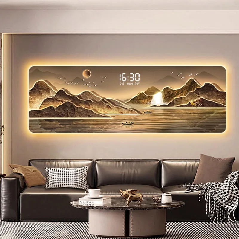 Metall Wand Kunst Wohnzimmer Uhr Wand Ästhetische Led Stille Mode Wand Uhr Xenomorph Kunst Wandbild Reloj Pared Zimmer Dekorationen