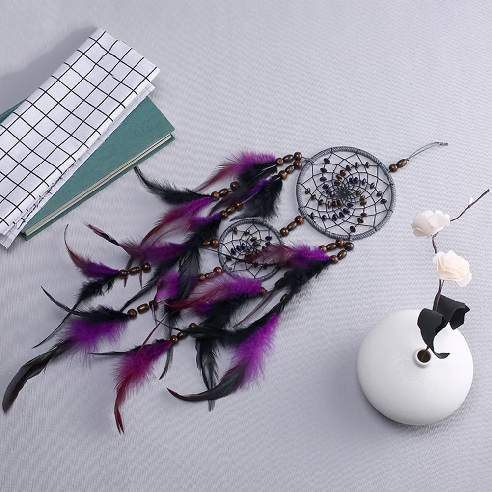 

Dream Catcher Wind Chimes Decoration Pendant Natural Mascot Gifts