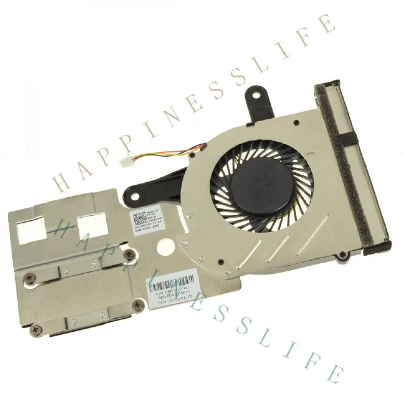 Ventilador de Disipador de Calor para CPU BV+ para DELL Inspiron 14 3451 Inspiron 15 3551 0M5H50 M5H50