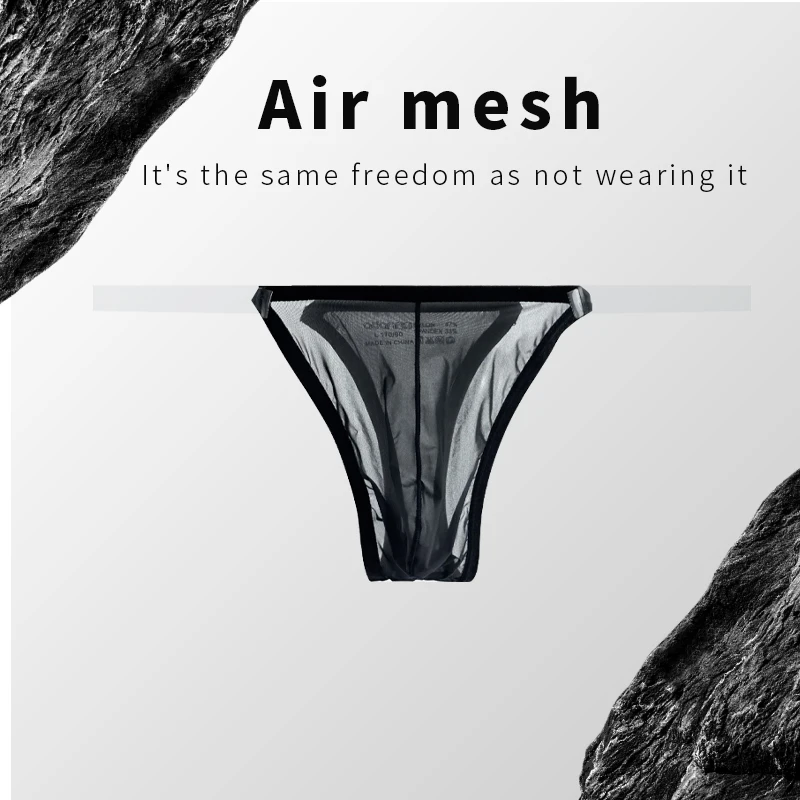 2/3 قطعة ADANNU الرجال منخفضة الخصر ملخصات g-سلسلة سيور 0.1 سنتيمتر رقيقة جدا شفافة مثير بلون الملابس الداخلية AD790