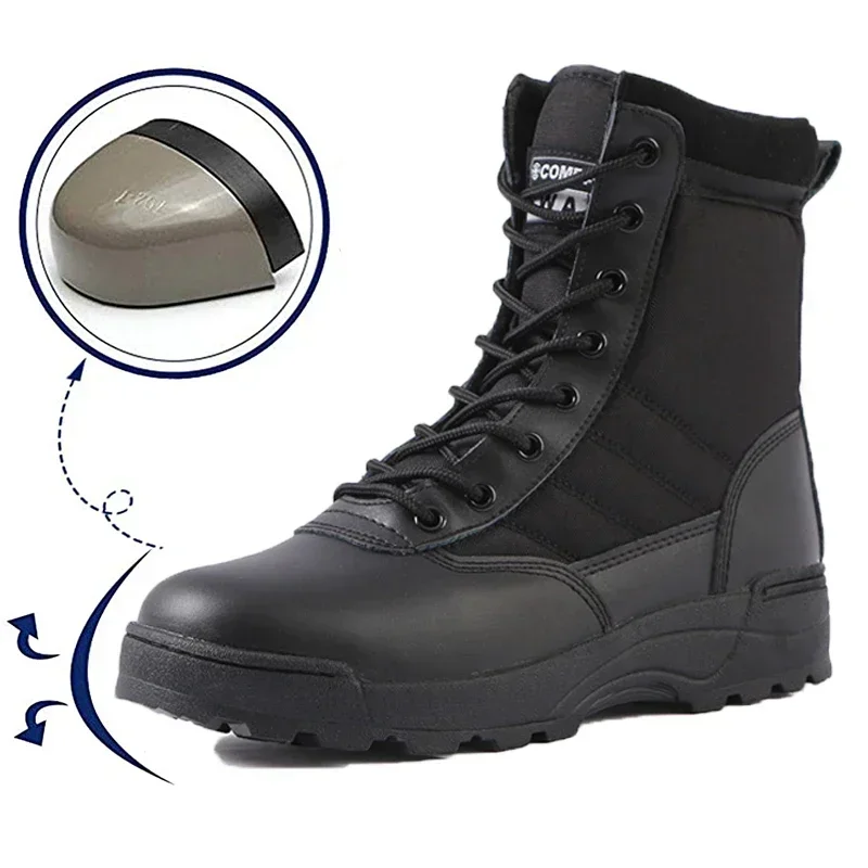 Scarpe da trekking Combattimento Campeggio Trekking Pesca Escursionismo Buffer antiscivolo Shock Autunno Outdoor Uomo Primavera Scarpe traspiranti