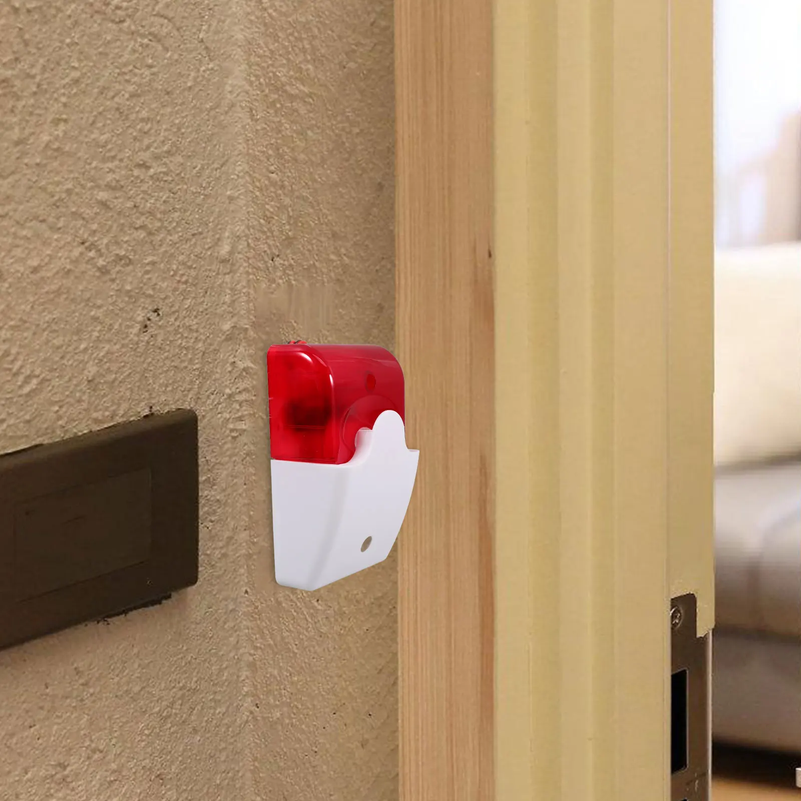 Portable Small Fire Home Office Apartment Compact Powered For Bedroom Fire Safety Smoke Detecting Device