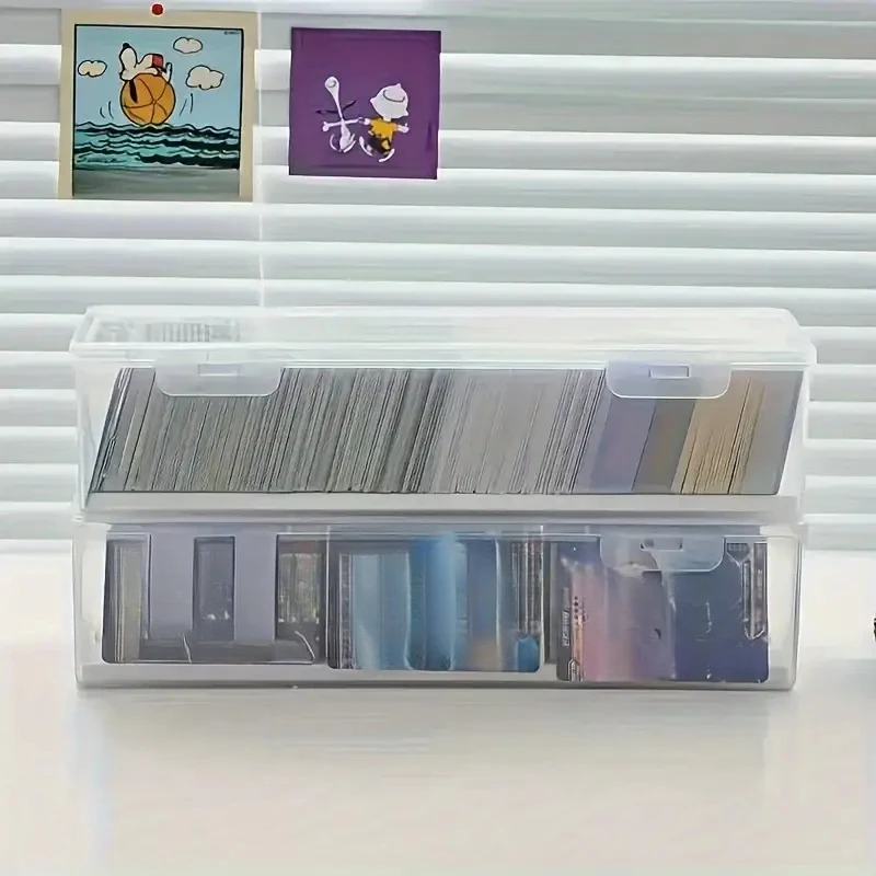 Durable Plastic Storage Box with 6 Compartments