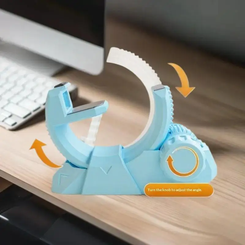 1Pcs Detachable Desktop Holder With Secure Clamp Adjustable Rotating Phone Stand For Smartphones & Tablets Home Office Accessory