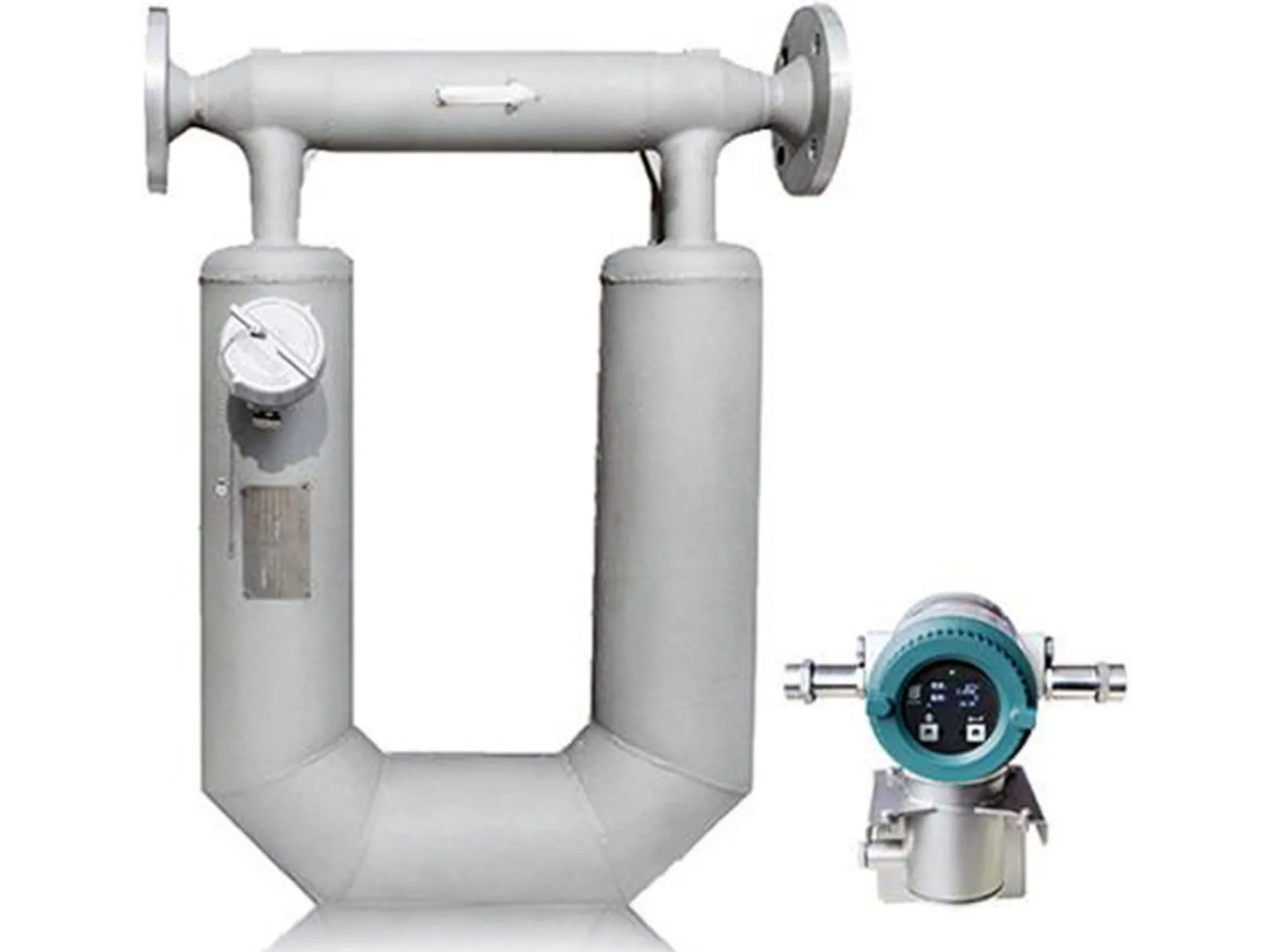 Coriolis Mass Flowmeter Dn80 Asphalt Molasses High Viscosity Liquid Mascoriolis Flowmeter
