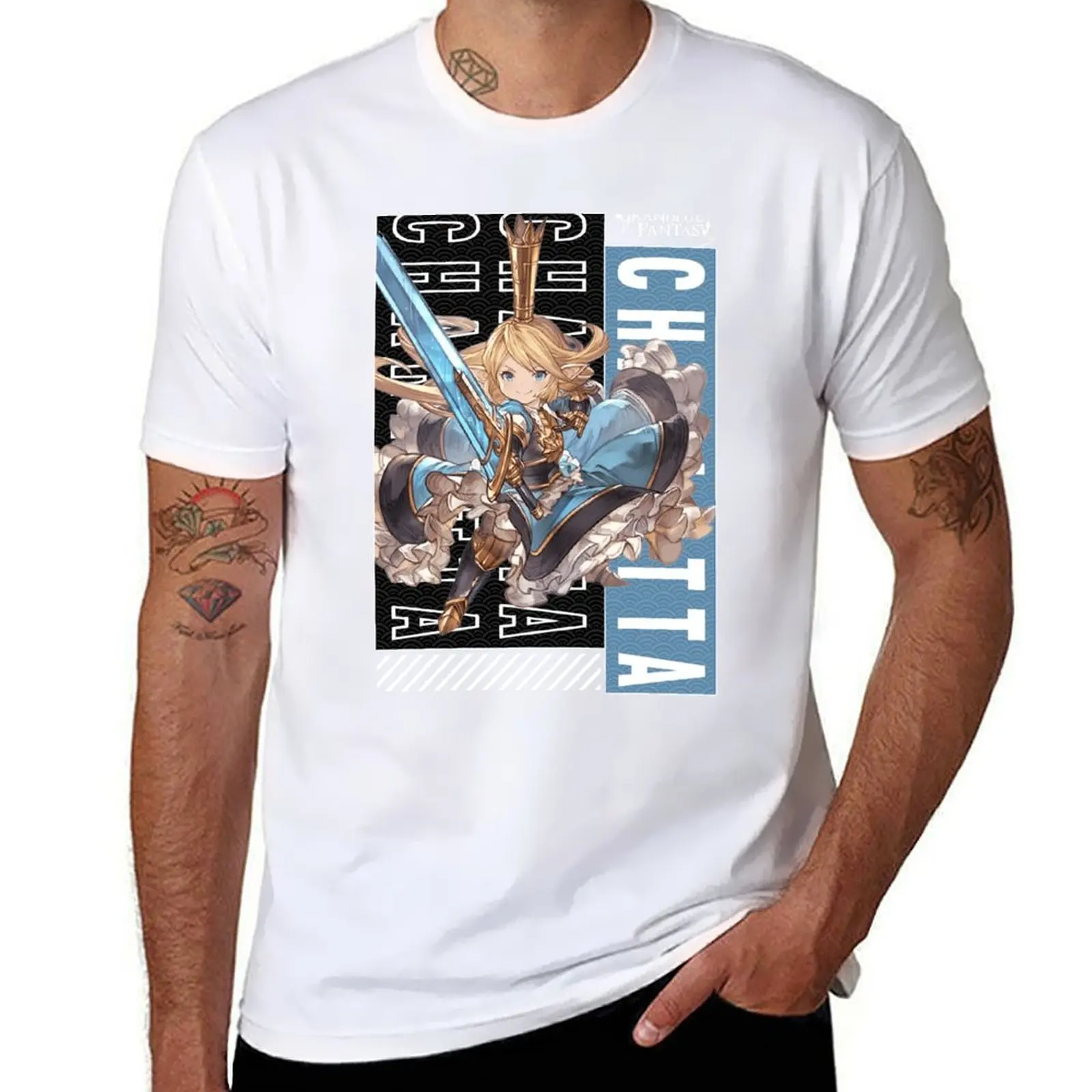

Charlotta | Granblue Fantasy The Animation T-Shirt t shirts designer men t shirt cotton 100% T-Shirt