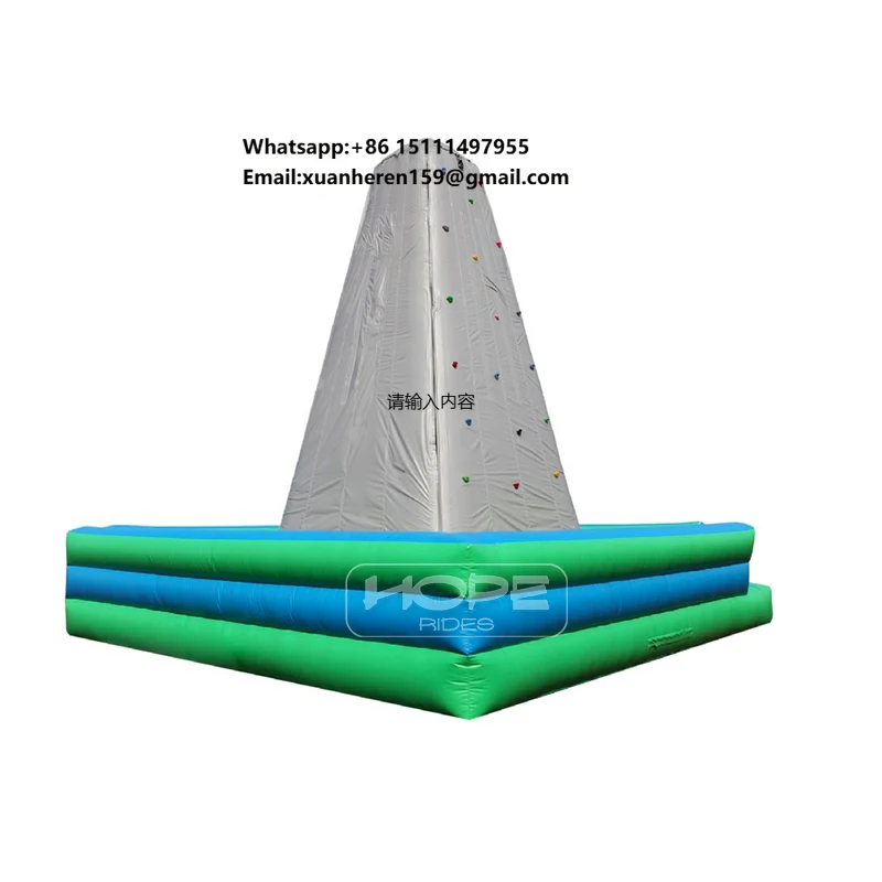 Kids Wall Climbing Party Rental Rock Climbing Bouncing Castle Bounce House Commercial Pvc Inflatable Game for Adults