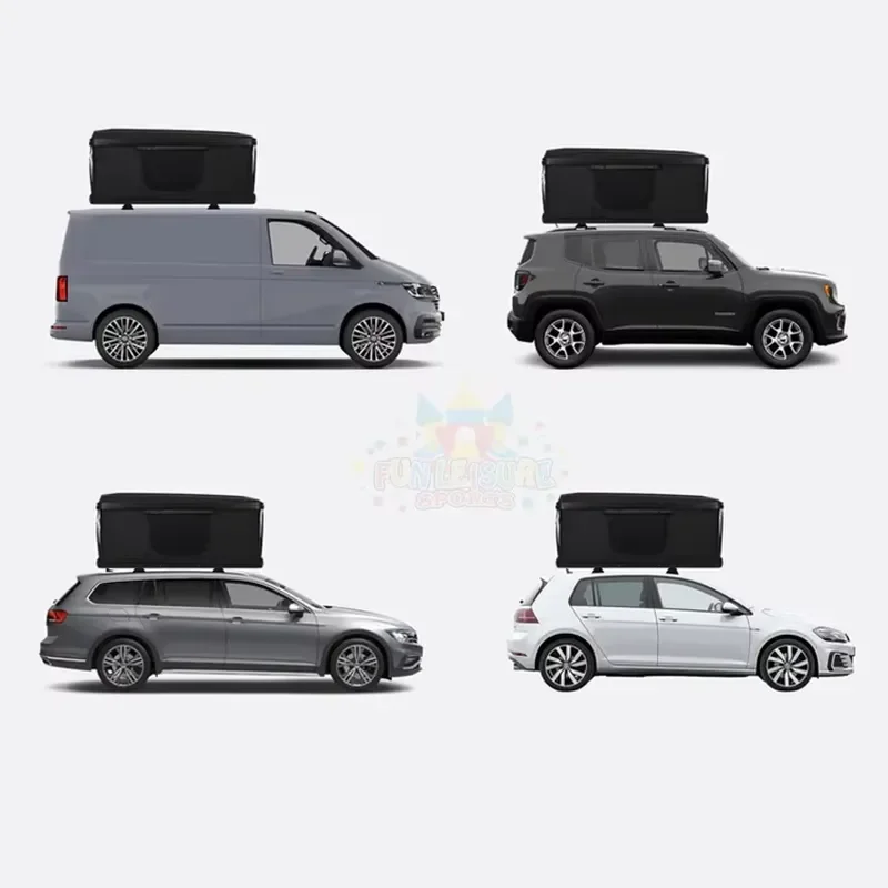 Hard shell roof top tent car abs universal straight roof top tent hard shell 4 person 4 season for off road tent roof for car