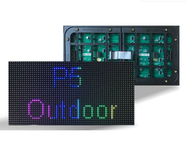 360x160mm P10 1R High Brightness IP65 Single Color LED Module Panel for Advertising Billboard Display