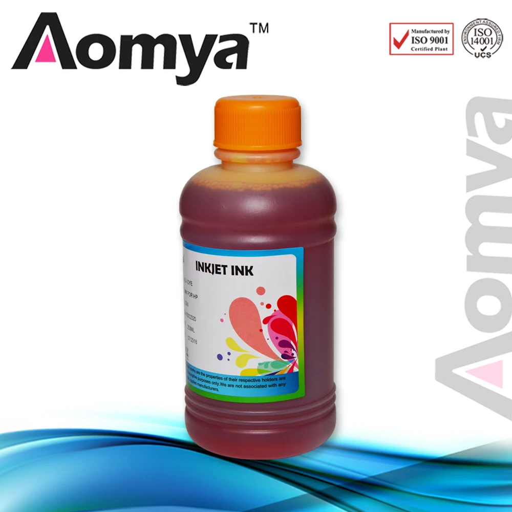 250ml/Bottle Black Universal Dye Ink For HP 21XL 301 302 305 678 711 932 934 935 951 Printer ink Cartridge CISS Refill Ink