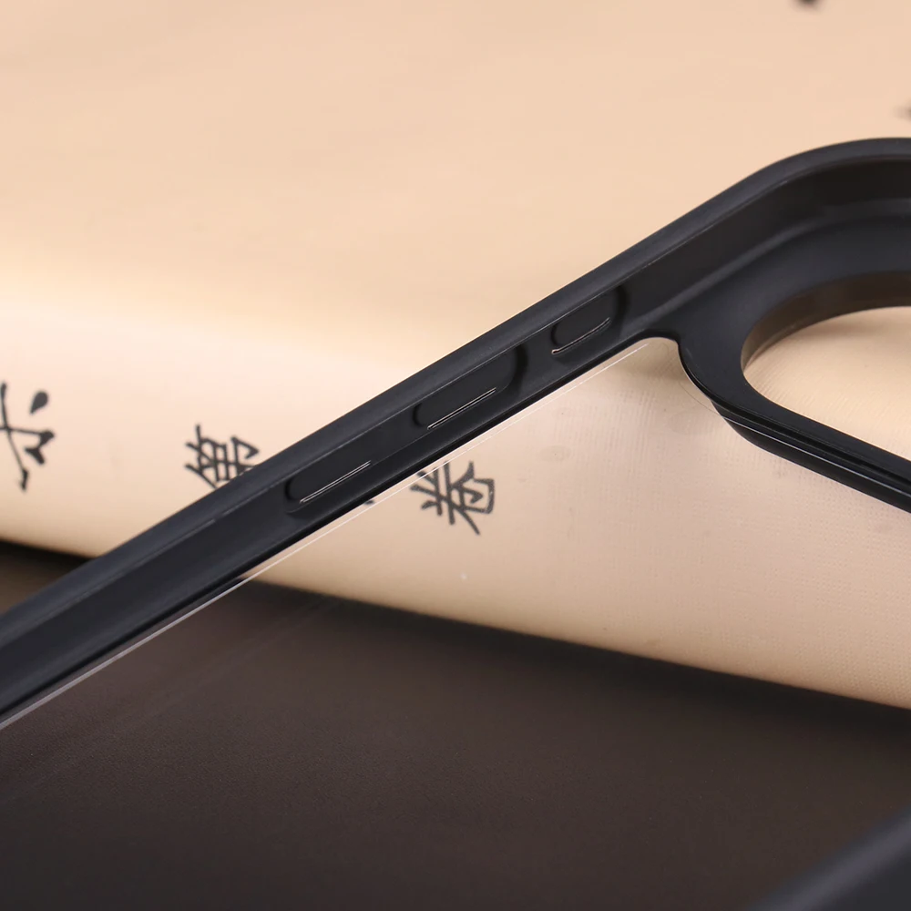 UGOjP Schutzhülle für iPhone 17, Motiv: Herren und Damen, Anti-Drop, transparent, stoßfest, TPU-Rahmen, transparent, dünn, schützende Rückseite – Detail 5
