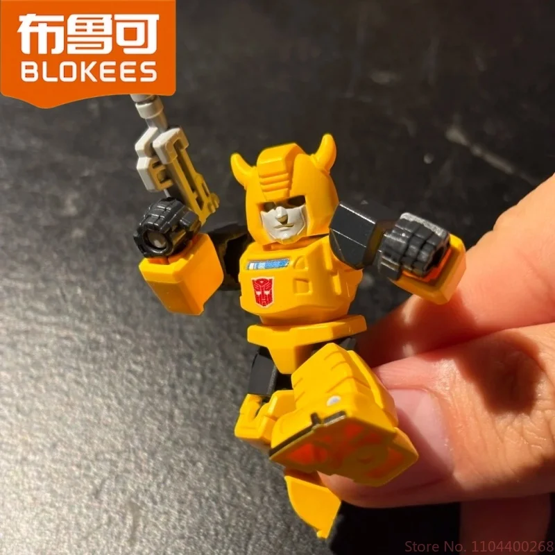 Blokees Transformers Defender Series Starry Edition V2 Optimus Prime Megatron Starscream Bumblebee Assembly Building Toy Gift - view 4