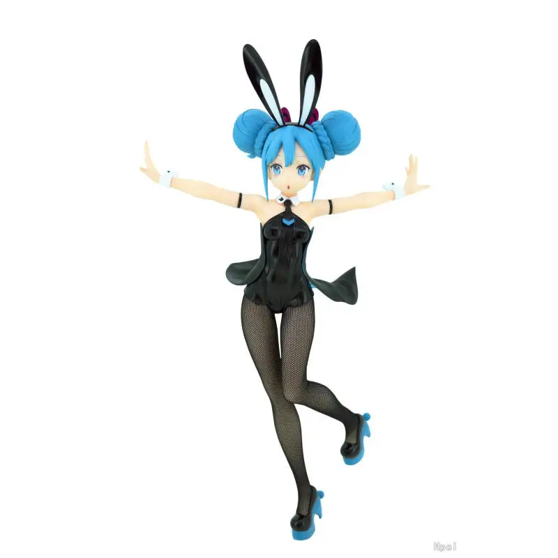 [Genuíno] Original Furyu A Animação Hatsune Miku Bicute Coelhos Figura Em Estoque Figura de PVC Modelo Coletor Estatueta Boneca Brinquedos
