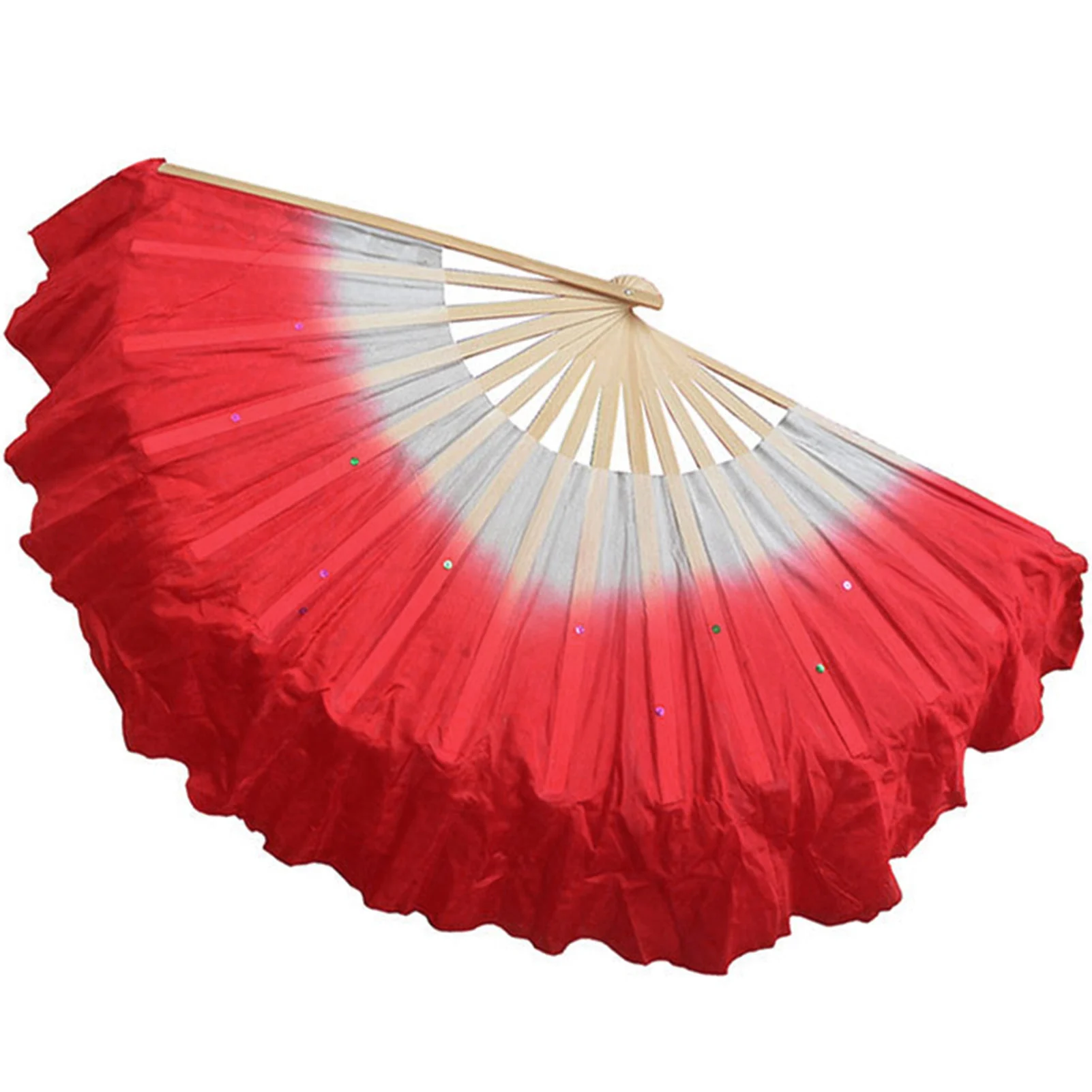 Chinese Style Handheld Folding Fans Vintage Style Gradients Hand Holding Fans for Hot Flash Decoration Music Festival XR-Hot