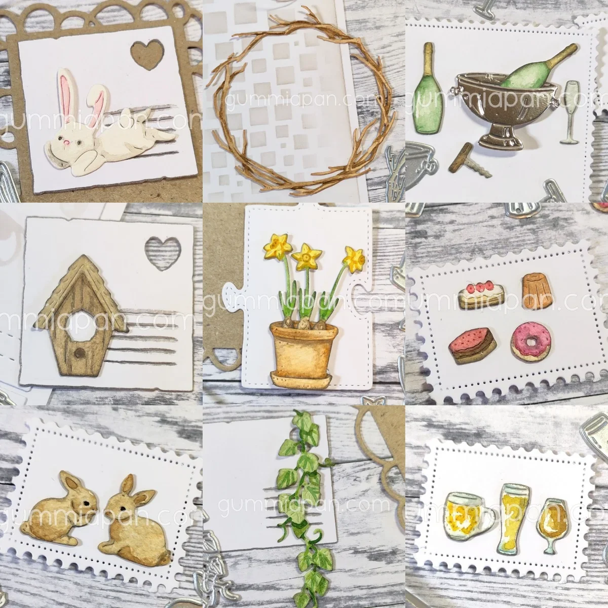 

Easter Rabbit food flower Metal Cutting Dies for DIY Making Card Scrapbook Embossed Paper Album Craft Supplies Template 2025