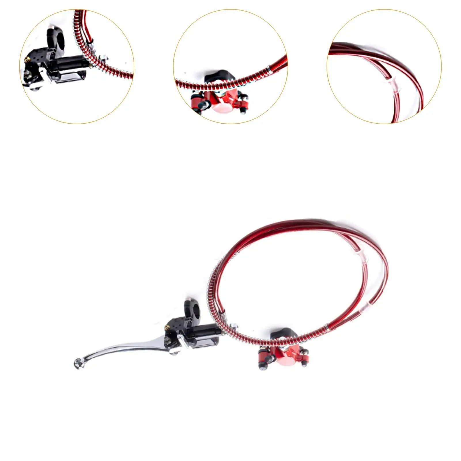 القرص الهيدروليكي الفرامل الفرجار القرص مجموعة الفرامل الهيدروليكية ل 49cc