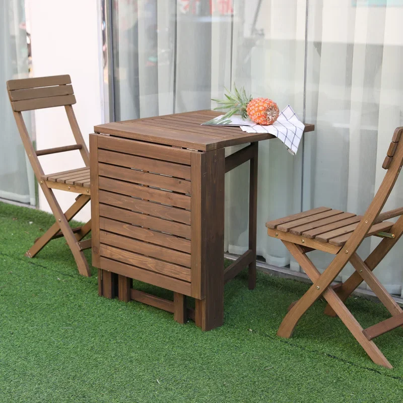 Balcony Leisure Folding Table Home Simple Portable Dining Tables Province Space Rectangular Multi-function Camping Table