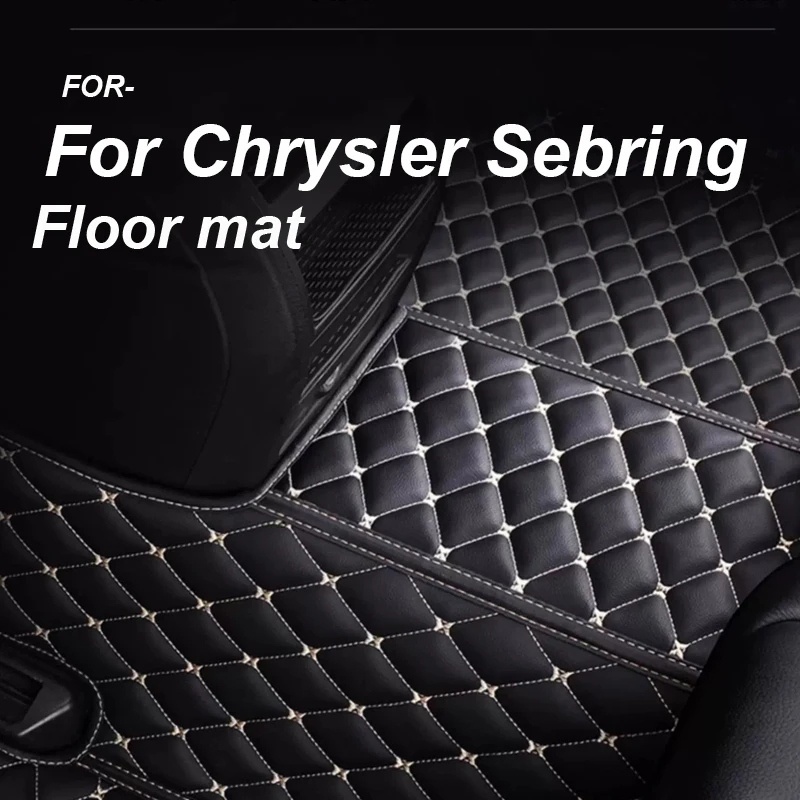 

LUXURY Car Floor Mats For Chrysler Sebring 2008 Custom Auto Foot Pads Automobile Carpet Cover Interior Accessories