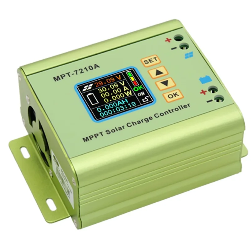 MPT-7210A Solar Controller CNC Boost Module 24V/48V/60V/72V Battery Charger