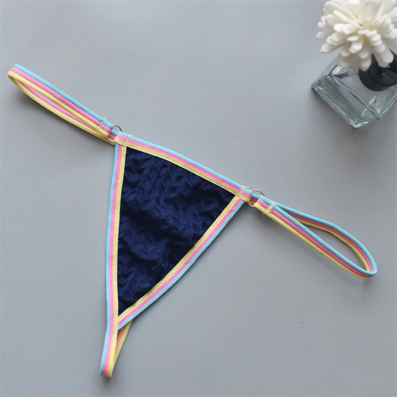 

Women's Panties Low Waist Bikini Simple and Hot Mini Bikini Girl Thong Sexy Taste Underwear Ladies T Pants