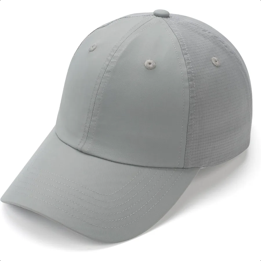 

USHAKE Outdoor Running Hat Unstructured Design Summer Cap UPF50+ Sun Protection Sport Hats for Men and Women