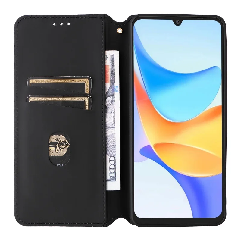 Чехол для Blackview Shark 6, стереоскопические линии, кожаный кошелек премиум-класса, кожаный флип-чехол для Blackview Oscal Tiger 8, чехол для телефона