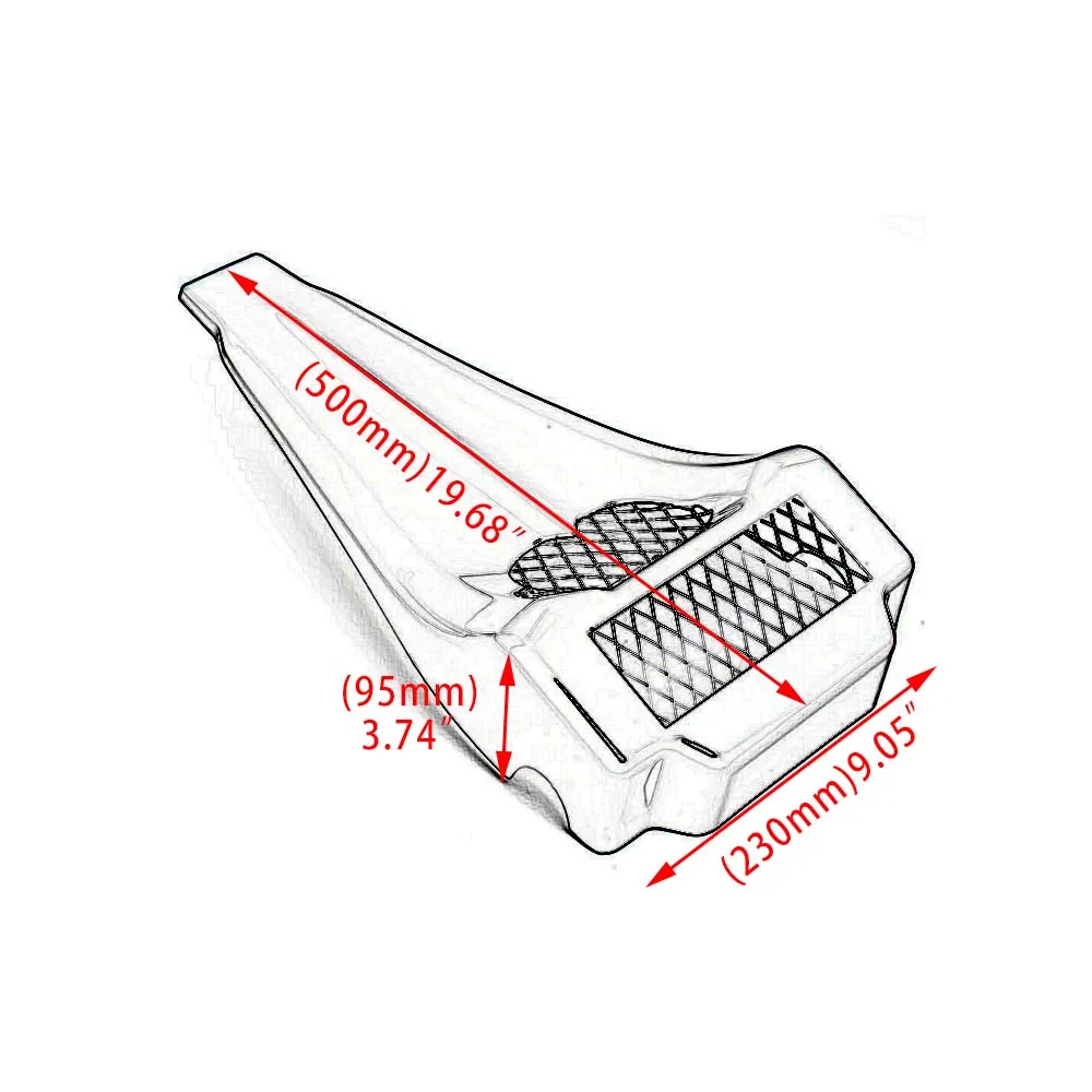 غطاء المبرد السفلي للدراجة النارية للذقن الأمامي لدراجة Harley Touring الكهربائية Road Street Glide 1997-2013 ملحقات