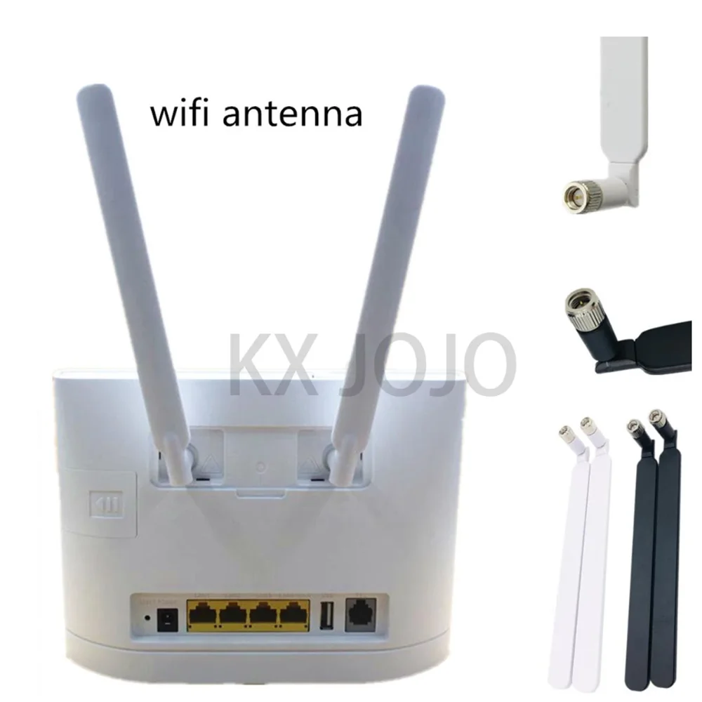 

2pcs Hengshanlao WIFI Antenna SMA Male 4G 5G Signal Booster LTE R