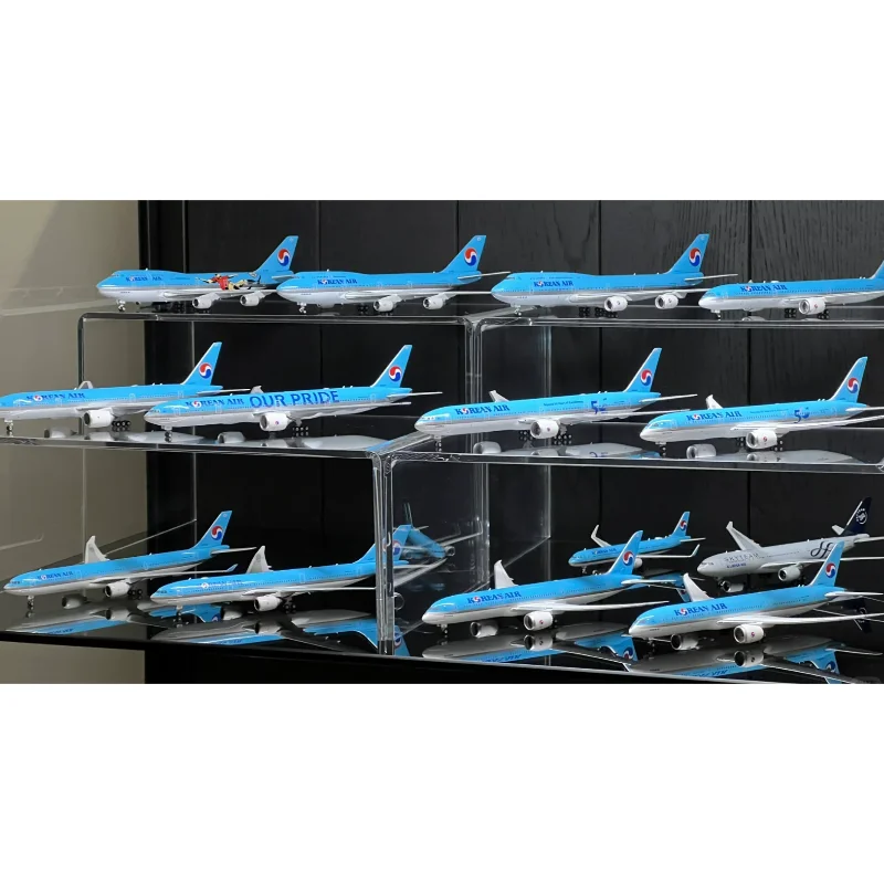 

Модель самолета B747-8/A380 (47 см) с LED-подсветкой и шасси, корейская авиационная коллекция, подарки, декор, игрушки