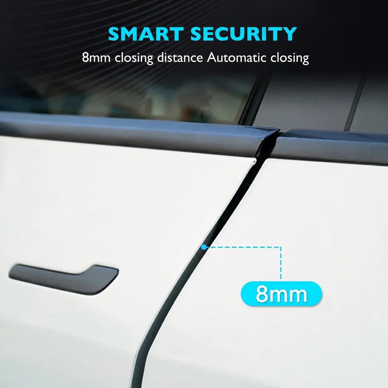 Smart Electric Soft Close Door System for Tesla Model 3/Y/3 Highland/Y Juniper/Y L Automatic Suction Anti-Pinch Protection Kit
